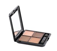 TOPPERFUN Matte Eyeshadow Colors Palette Makeup Eye Shadow Elegant Warm Brown Mirror and Blending Sponge for Everyday Use