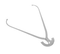 TOPPERFUN Medical Pelvic Measuring Instrument Practical Ruler with Scale for Pregnant Women Durable Design for Accurate Measurements Essential Tool for Healthcare Professionals Silver