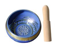 TOPPERFUN Meditation Sing Bowl Manual Tapping Creative Singing Sound for Yoga for Relaxation