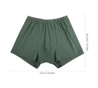 TOPPERFUN Men’s Incontinence Underwear L Size Green, Reusable Washable Protective Briefs for Elderly, Post-Surgery and Bedridden Care with Side Tear-Away Design for Easy Wearing