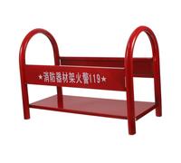 TOPPERFUN Metal Fire Extinguisher Stand Powder Extinguisher Base Holder for Kitchen Office Sturdy Floor Cabinet Organizer