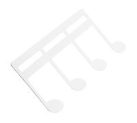 TOPPERFUN Music Note Clip Multi-purpose Page Holder Metal Book Clamp Easy to Install Great for Books Speeches Recipes