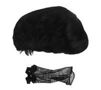 TOPPERFUN Natural Black Layered Pixie Cut Wig for Black Women Short Wavy Human Hair Style Breathable Comfortable Fit Glueless Wear Easy Maintenance