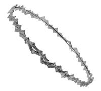 TOPPERFUN Non Slip Metal Wave Headband Retro Twisted Crown Hair Hoop for Women Comfortable Vintage Hair Accessory Stylish Face Washing and Styling