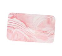 TOPPERFUN Nordic Style Ceramic Tray Rectangular Marble Pattern Plate Cutting Board for Sushi Bread Cake Serving Material for Kitchen and Tea Presentation