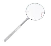 TOPPERFUN Optical Cross Cylinder Lens Tool Handheld Design and Portable Feature, Made of Optical Glass and Zinc Alloy, for Optometry and Experiment Use in Accurate Eye Examination