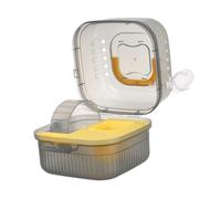 TOPPERFUN Pet Cage Suitcase Portable Small Animal Transport Box for Hamster Guinea Pig Ferret Double-layer Design for Carrying Small Pets