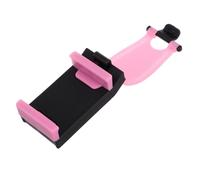 TOPPERFUN Pink Universal Car Steering Wheel Phone Holder Mobile Phone Rack Adjustable Car Cradle Hands Phone Holder for Various Smartphones