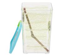TOPPERFUN Plastic Mantis Feeding Box with Unique Design, Convenient Habitat and Easy to Use Reptile Feeding Box and Experienced Breeders