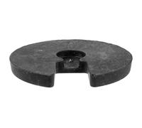 TOPPERFUN Plastic Weight Base for Table Lamp Flat Bottom and Wire Pass-Through Holes, Anti-Falling Lamp Holder Suitable for Bedroom and Living Room Use