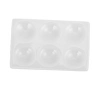 TOPPERFUN Porcelain Reaction Plate Chemical Experiment Plate Multi-functional Scientific Tray for Laboratory Home Classroom Use Stable Material for Qualitative Analysis and Precipitation