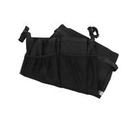 TOPPERFUN Portable Dual Oxygen Tank Holder for Wheelchair Adjustable Belt, Oxford Fabric Cylinder Carrier Bag for Seniors and Elders, Wheelchair Oxygen Cylinder Pouch for Travel and Daily