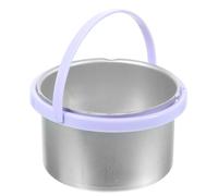 TOPPERFUN Portable Hair Removal Inner Pot for Wax Warmer Heater Machine Aluminium Removable Wax Melting Pot Suitable for Body and Skin Use in Spa and Aromatherapy Style