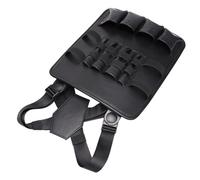 TOPPERFUN Professional Hairdresser Bag with Adjustable Straps and Oxford Cloth Material, Multifunctional Chest Tool Pouch for Hairdressers, Portable Hair Scissors Holder for Salon