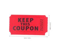TOPPERFUN Raffle Tickets Roll Paper Entry Reward Tickets for Events Carnivals Parties with Attractive Design and Distinctive Look Suitable for Auctions Showers Fundraisers