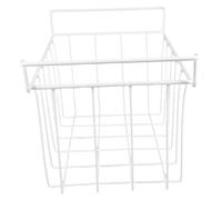 TOPPERFUN Removable Compact Metal Freezer Basket 40x22x20cm Thickened Iron Wire Storage Organizer Hanging Storage Basket for Fridge and Freezer Use
