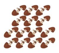TOPPERFUN Replacement Horn Toggle Buttons Handpolished Pu Leather 8 Pairs with Cotton Thread, Versatile Sewing Accessories for Revamping Coats for Coats and Winter Sweaters and Clothing