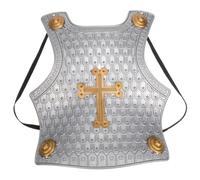 TOPPERFUN Retro Roman Armour for Plastic Chestplate and Shield Lightweight and Portable Cosplay Prop for Boys and Party Supplies and Role Play Accessory