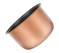 TOPPERFUN Rice Cooker Liner Rice Cooker Non Stick Inner Pot Insert Replacement Nonstick Aluminum Alloy Golden