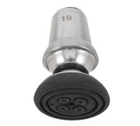 TOPPERFUN Rotating 19mm Rubber Walking Stick Tip with Jointed Design, Comfortable Cane Grip and Stable Connection, Suitable for Rehabilitation and Terrains, Sturdy Replacement for Trekking