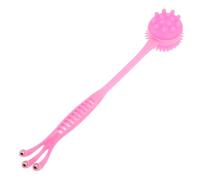 TOPPERFUN Silicone Back Scratcher Lightweight Knock Massager Stick with Steel Bead Developed According to Human Acupuncture Points for Arm and Muscle Relief, for Workers and Students