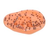 TOPPERFUN Simulation Ear Model with Detailed Acupuncture Points for Teaching and Reflexology Accurate Mapping for Traditional Chinese Medicine Education and Clinical Use Multipurpose Ear