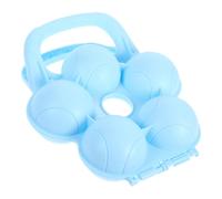 TOPPERFUN Snowball Maker Clip with Handle Cave Mold for Winter Fun Outdoor Snow Fights Easy to Store and Use for Family Activities