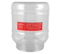 TOPPERFUN Snowflake Ice Machine Bucket 3l Capacity Plastic Storage Holder Compact Design Easy to Operate for Ice Making and Home Use