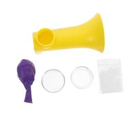 TOPPERFUN Sound Wave Vibration Teaching Prop Human Ear Model for Science Experiments Lightweight Pe Fun Learning Tool for Eardrum Demonstration and Understanding Random Color