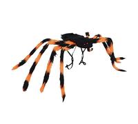 TOPPERFUN Spider Backpack with Double Shoulder Straps Halloween Costume Candy Storage Bag for Realistic Big Spider with Bendable Legs for Creative Decoration
