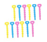 TOPPERFUN Sponge Curling Rolls and Hair Rollers Tool 24pcs Medium Size Diy Hairdressing Styling Tools for Women Soft Sponge Hair Curl Sticks Random Color