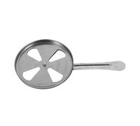 TOPPERFUN Stainless Steel Candle Snuffer Tool Large 8.7cm Four-hole Fire Extinguisher Lid Handle Aromatherapy Supply Household Flame Put Out Accessory