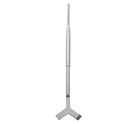TOPPERFUN Stainless Steel Lash Extension Separator Y Shaped Eyelash Brush Durable Beauty Tool for False Lashes Portable Eyelash Curler Aid for Travel and Daily Use