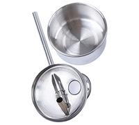 TOPPERFUN Stainless Steel Pottery Painting Sprayer Glaze Applicator Tool for DIY Pottery Easy to Use for Applying Glazes and Oxides Clay Works Portable and Practical Art Supply