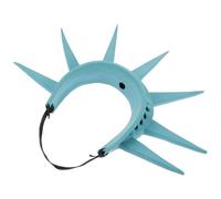 TOPPERFUN Statue of Liberty Headband and Torch for Patriotic Costumes for Independence Day Halloween Role Play Parties Materials Easy to Wear Unique Accessory for Costume Events