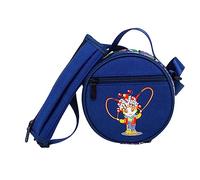TOPPERFUN Steel Tongue Drum Bag Cute Multi-functional Organizer for Healing Drum Accessories and Mallets Portable Padded National Style Design for Easy Carrying