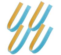 TOPPERFUN Suitcase Wheel Protective Covers 4pcs Set Silicone Luggage Feet Socks Noise Reduction Floor Protectors for Travel Hard Floors