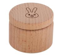 TOPPERFUN Tooth Storage Box Wooden Keepsake Organizer for Boy Girl Teeth Container for Boys Girls Design for Birthdays
