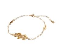 TOPPERFUN Unisex Feng Shui Wealth Bracelet Golden Bracelet Chain Traditional Protection Amulet for Luck and Prosperity for Friends and Couples