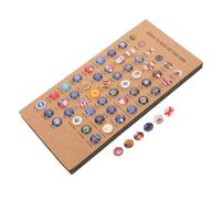 TOPPERFUN Usa State Flag Thumbtacks with Cork Board Decorative Map Pins for Office Classroom Multi Function Push Pins for Photo Fixing Daily Use Thumb Tacks Teachers and Veterans
