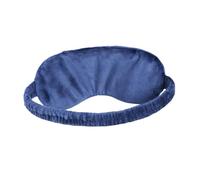 TOPPERFUN USB Heated Eye Mask with Temperature Settings Steam Warm Compress for Dry Eyes Relief for Sleep Durable and Washable Navy Blue