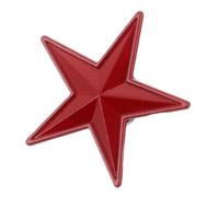 TOPPERFUN Vintage Chinese Style Star Brooch Pin for Women Elegant Zinc Alloy Five Pointed Star Jewelry Retro Fashion Accessory for Decoration and Personal Style