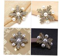 TOPPERFUN Vintage Cross Baroque Brooch Pin for Women Retro Lightweight Fashion Accessory for Weddings Parties and Elegant Lapel Pin Ladies and Teens