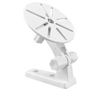 TOPPERFUN White Abs Indoor Camera Mounting Bracket with Sleek Modern Design, Compatible with Monitoring, No Drilling Required Wall Mount Bracket for Indoor and Home Security