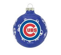 Topperscot Mlb Chicago Cubs Traditional 2 5/8" Ornament