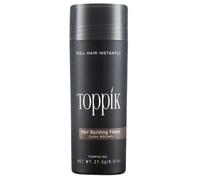 Toppík Hair Building Fibers colored fibers to cover thinning areas 27.5g, Dark Brown