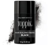 Toppik Hair Building Fibres Powder, for a 12 g (Pack of 1), Black hair