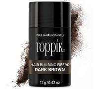 Toppik Hair Building Fibres Powder, for a 12 g (Pack of 1), Dark brown