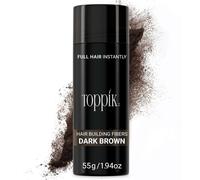 Toppik, Hair Building Fibres Powder for a 55 g (Pack of 1), Dark brown