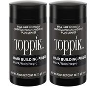 Toppik Hair Building Fibres Powder, for a Thicker-looking Hairline, Crown and Beard, Instant Thinning Concealer for Men and Women, Light Brown, 12 g